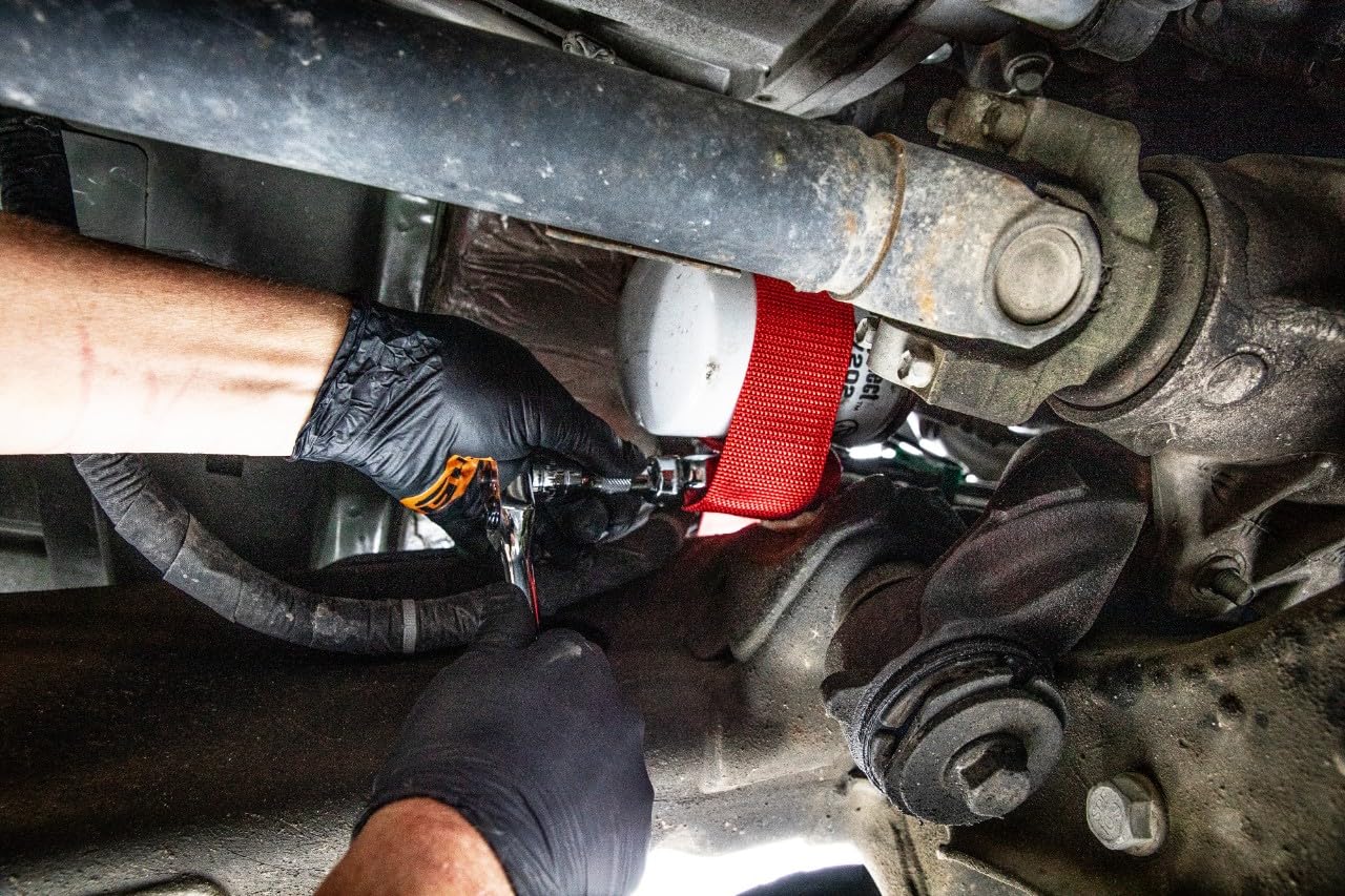 Heavy-Duty GEARWRENCH Oil Filter Strap Wrench | 3/8" & 1/2" Drive | 3529D