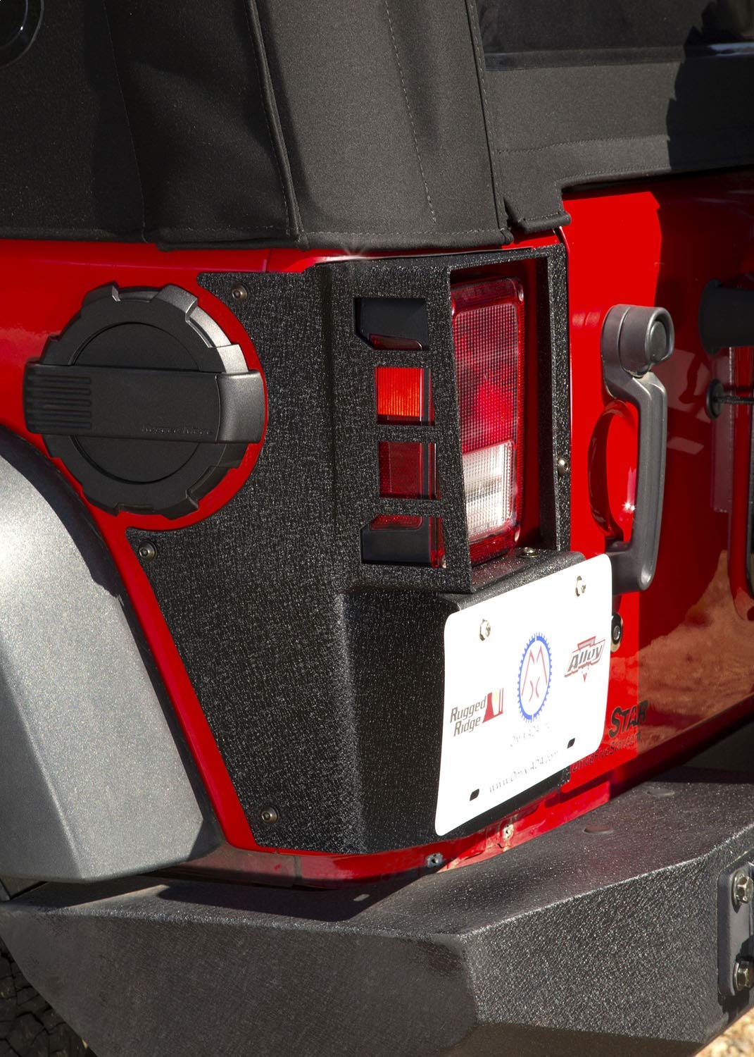 Rugged Ridge Quarter Panel Guard Kit XHD for Jeep Wrangler JK | Steel, Rear | 11615.21 | Fits 2007-2018 Jeep Wrangler JK 2-Door