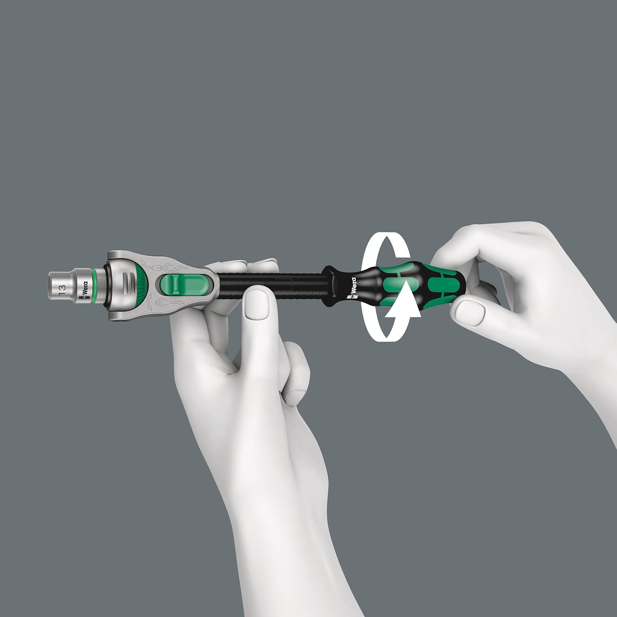 Wera - 8100 SB 2 Zyklop 5003594001 3/8" Metric Ratchet Set ( Piece of 43)