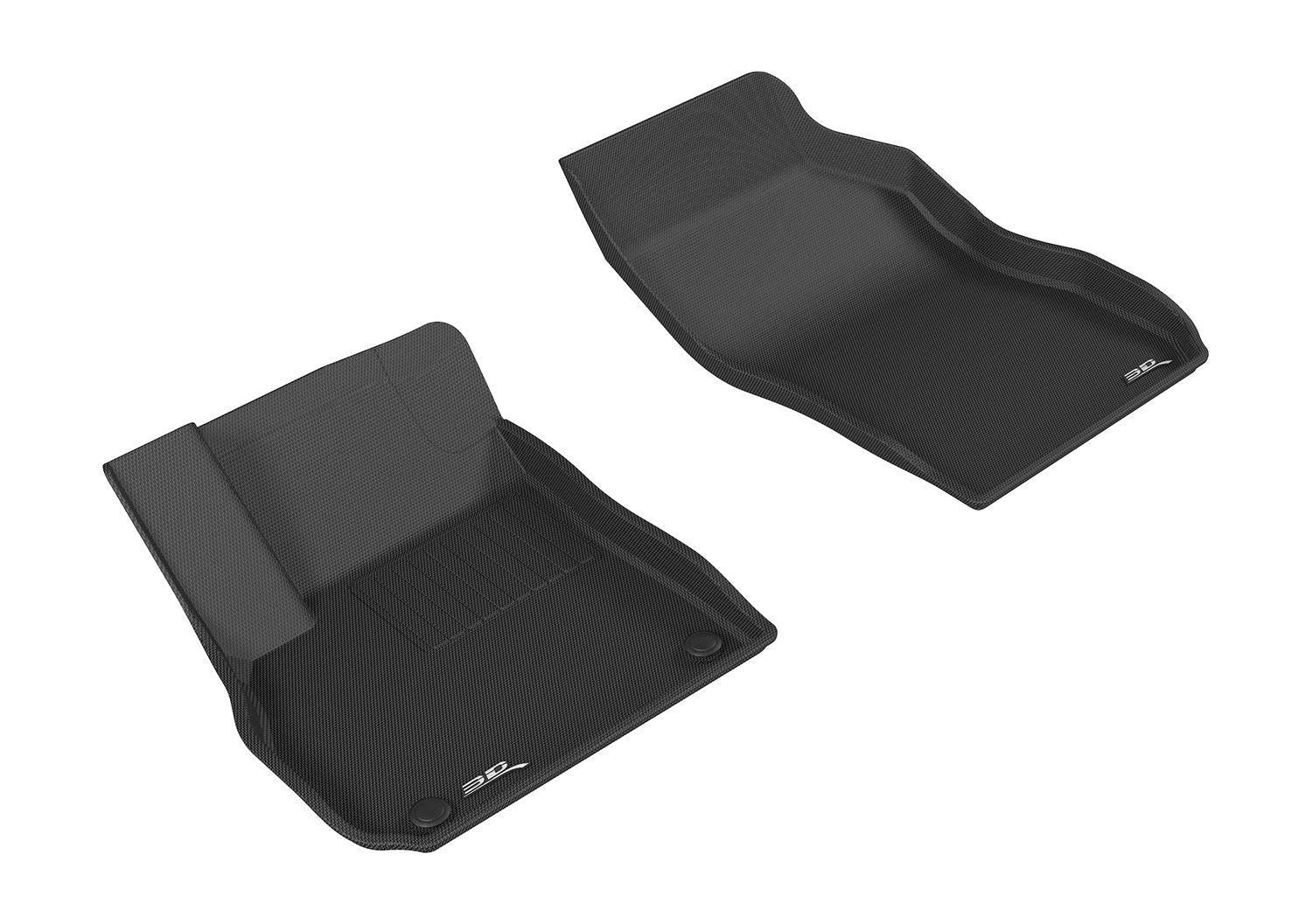 Front Row 3D MAXpider Custom Fit All-Weather Floor Mat for Select Buick LaCrosse Models - Kagu Rubber (Black)