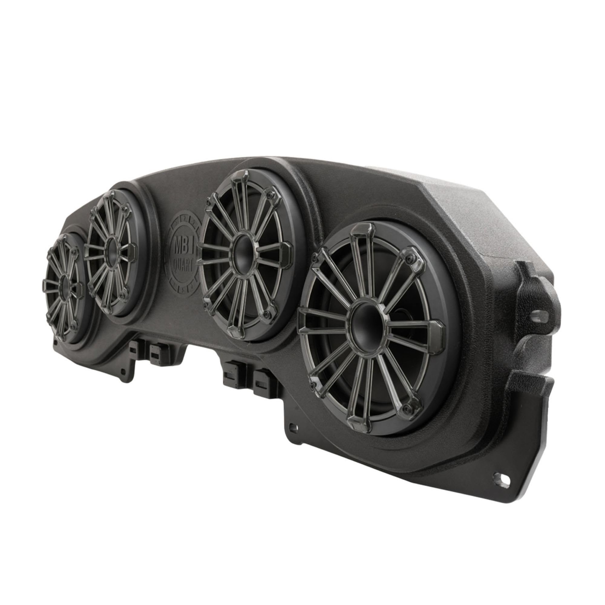 MB Quart Jeep Wrangler JL/Gladiator JT MBQJ-48HRGB Rear Soundbar with 8-Inch Compression Horn Speakers, Titanium Tweeters, RGB Light, Car Stereo Kit