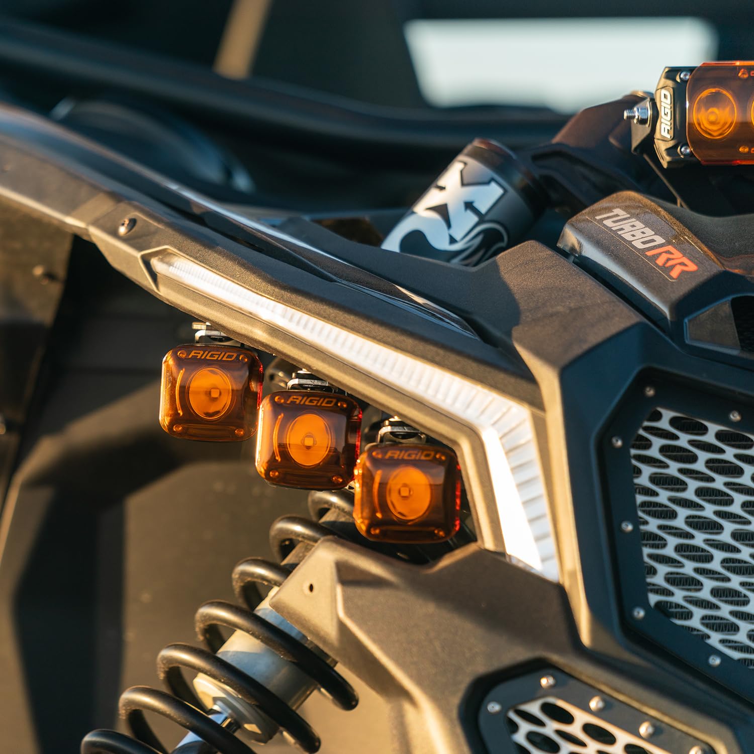 2017+ Rigid Industries Can-Am Maveric X3 Revolve Headlight Kit (41637)