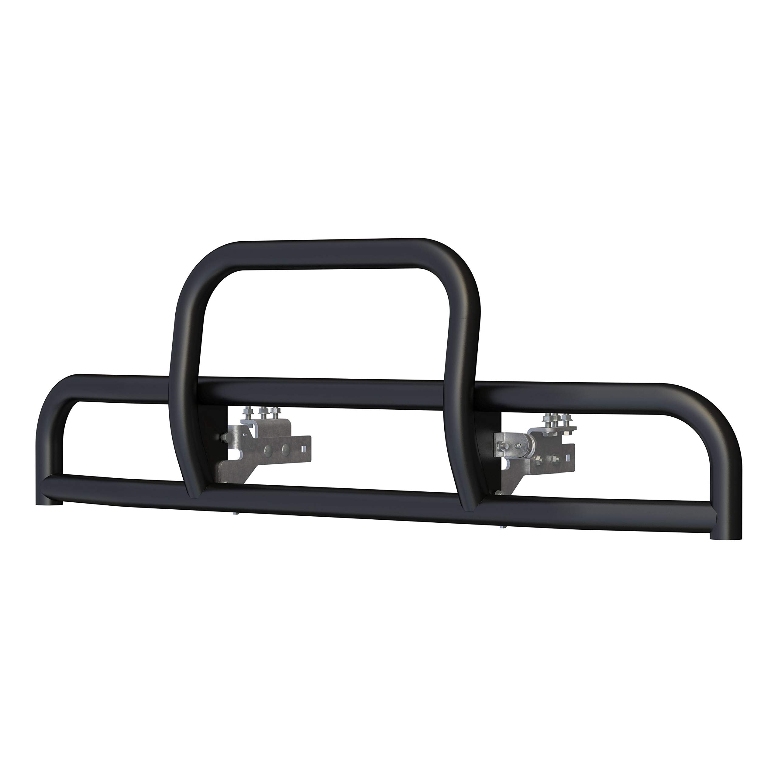 Tuff Guard II Retrac 536220 Black Stainless Steel Semi Truck Bumper Guard, Select Freightliner B2, Business Class M2, 106, 112