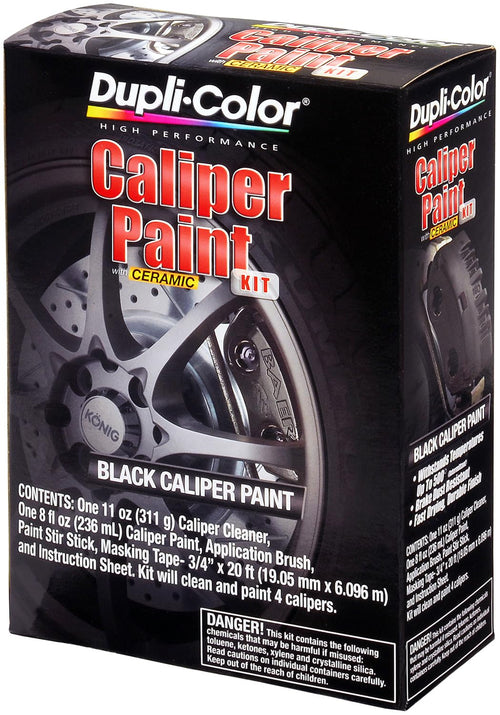 Brake Caliper Kit - Dupli-Color BCP405 Gloss Black - Brake Paint Kit