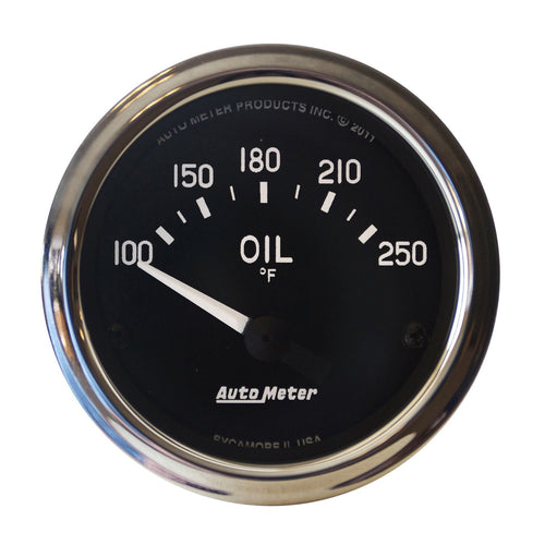 Cobra Auto Meter 201018 Electric Oil Temperature Gauge