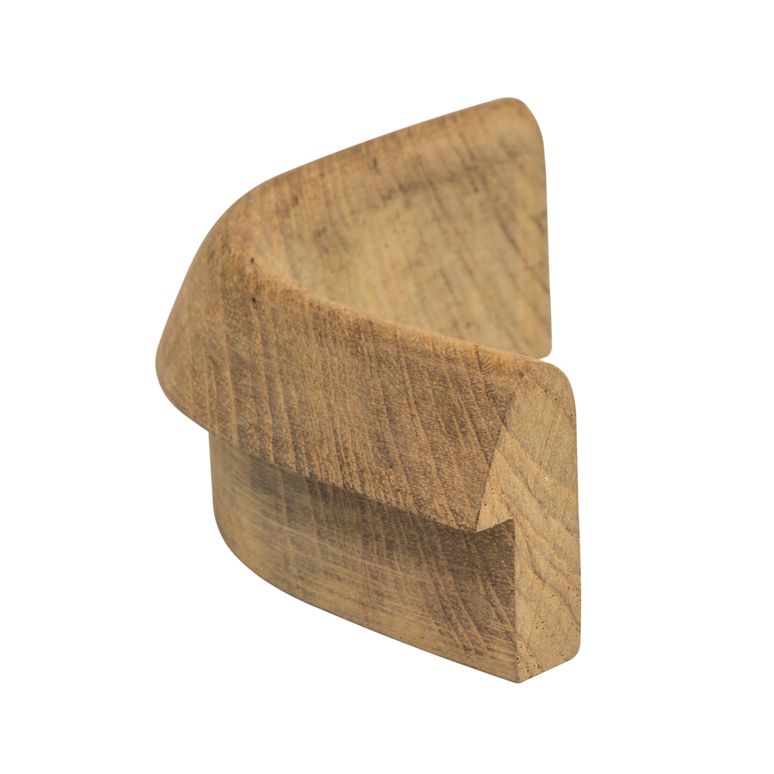 Teak Whitecap 60832 1-5/8"H x 1-3/16"W Inside Corner Rail Molding with 3/4" Gap