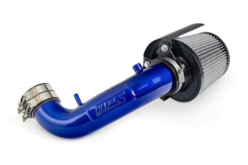 HPS Air Intake Kit Blue with Heat Shield Compatible for 2002-2006 Acura RSX Base 2.0L 2002-2004 Honda CR-V 2.4L, 827-724BL