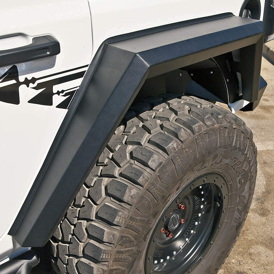Rear Fender Flares NIXON OFFROAD Compatible With 2018 2019 2020 2021 2022 2023 2024 2025 2026 Jeep Wrangler JL