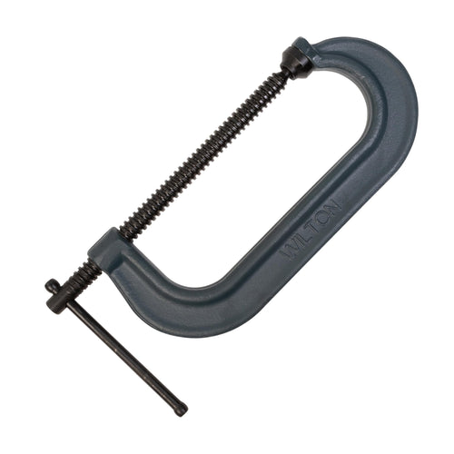C-Clamp Wilton, 8" Opening, 3-7/16" Throat, 5200 Lbs. Clamping Force (Model 808)