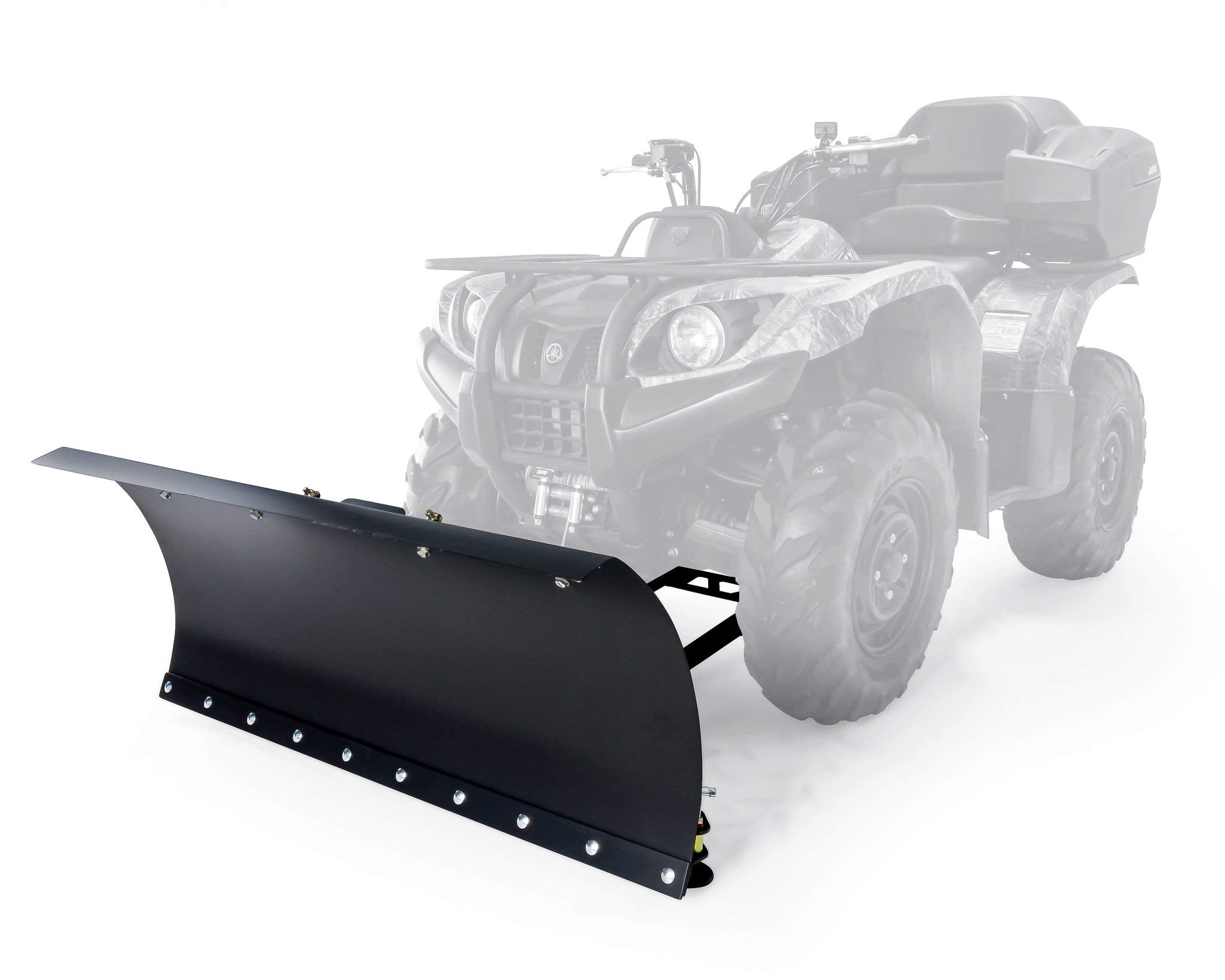 Camco Black Boar ATV Snow Plow Kit | Features a 48-inch Adjustable Straight Blade and Adjustable Tension Safety Trip Springs (66016)