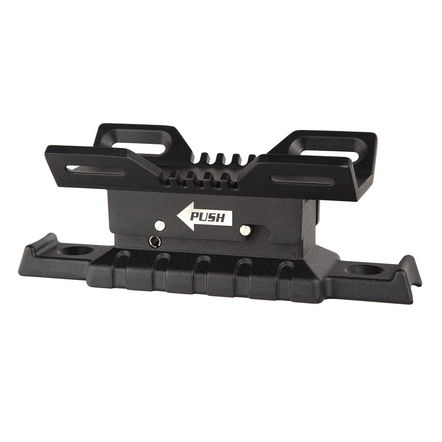Elite Fire Extinguisher Holder | Rugged Ridge | 11238.40 | Fits 1976-1986 Jeep CJ; 1987-2024 Jeep Wrangler YJ/TJ/JK/JL; 2020-2024 Jeep Gladiator JT