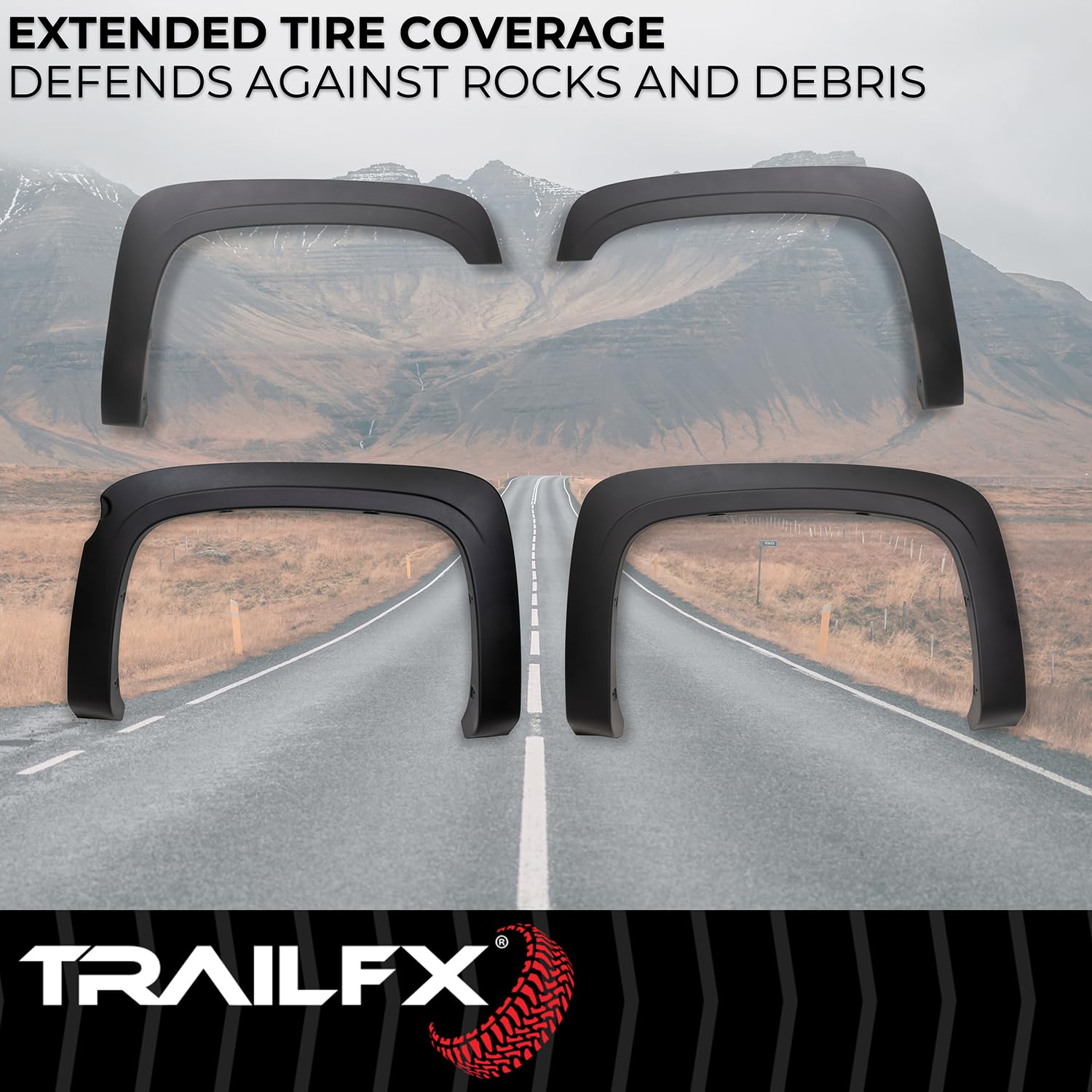 Smooth Trailfx TFC3003OE Oe Style Flare Set Of 4