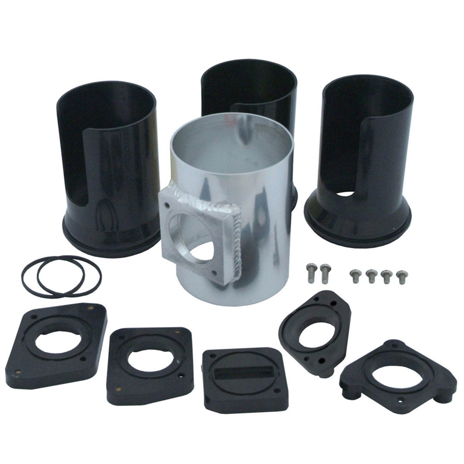 3" Spectre Performance Aluminum Mass Air Flow Sensor Kit (SPE-9405), Black