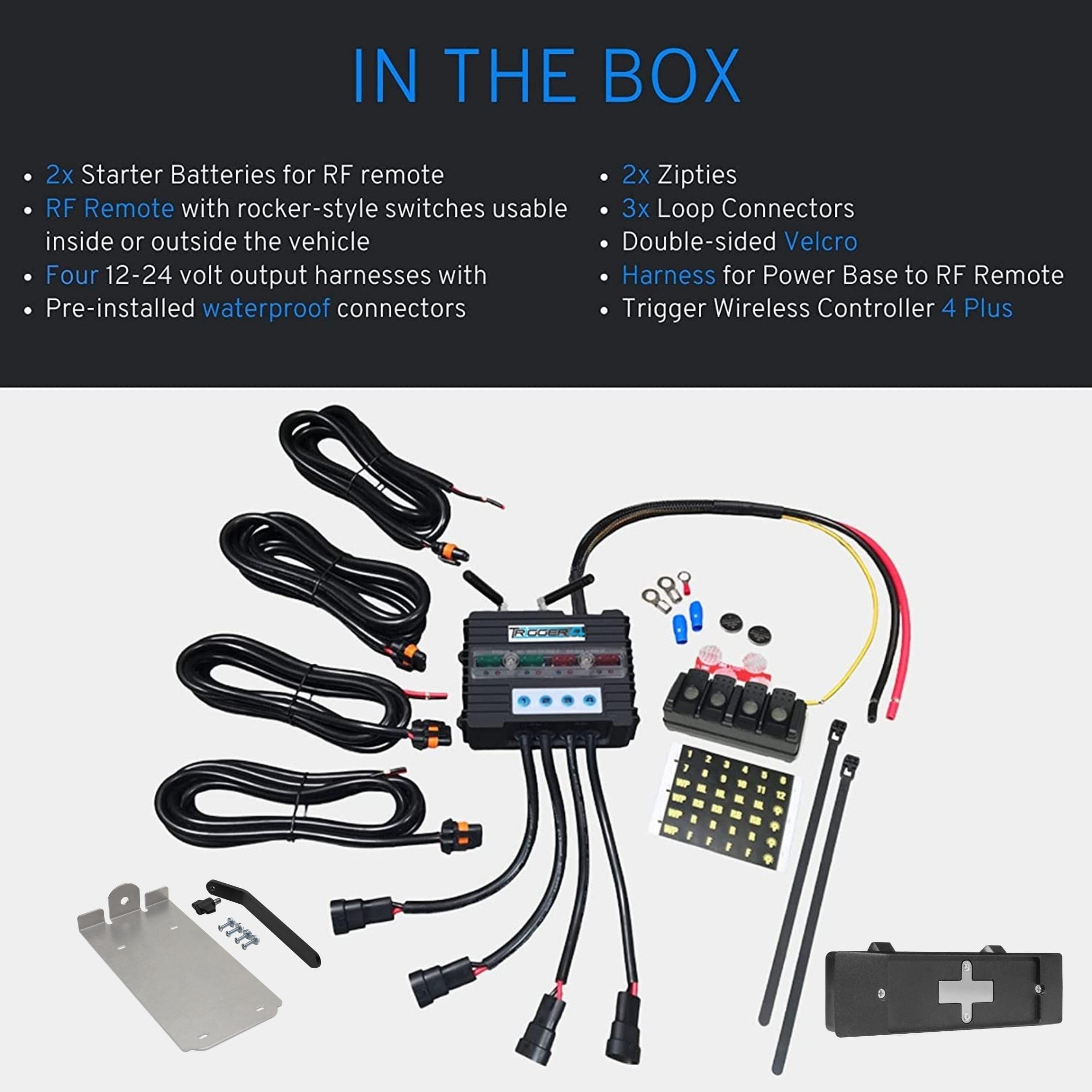4 Plus Controller Trigger 2100BRO: Ford Bronco 2021+ Combo Kit