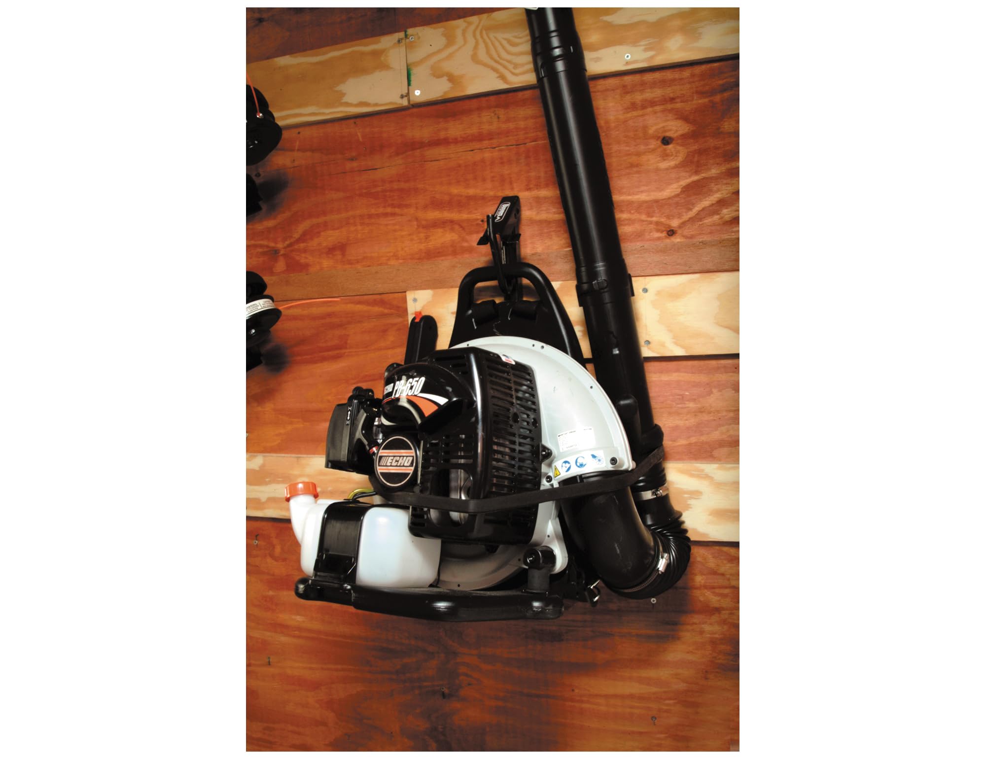 LT20 Buyers Products Backpack Blowers Rack for Open and Enclosed Landscape Trailers, Made in the USA, Holds Landscaping Blowers, Landscape Trailer Accessories