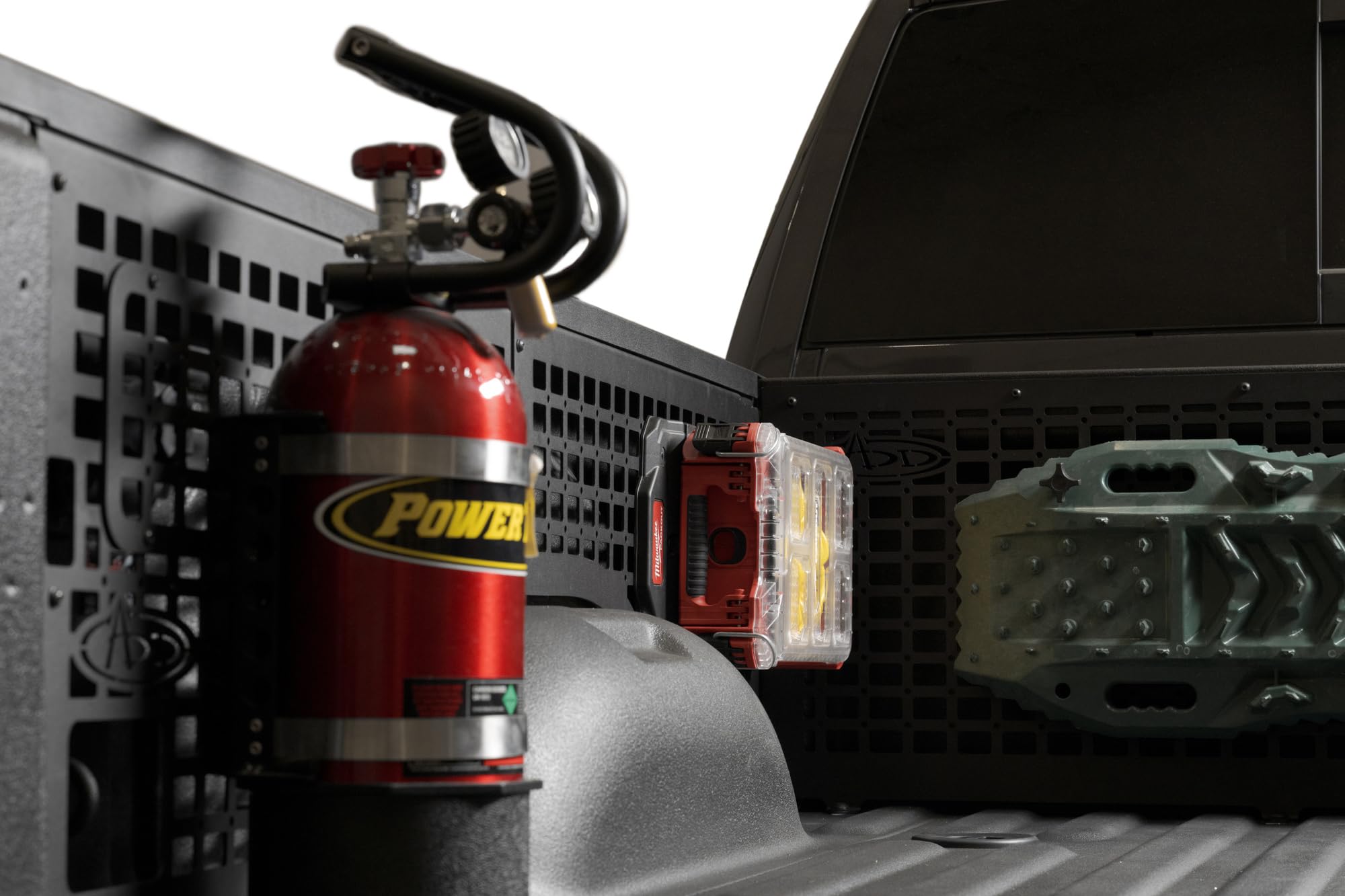 Offroad Bed Side Molle Panels ADD for 2019-2024 Ram HD 2500/3500 | Mounts Tools, Off-Road Supplies, & Recovery Gear | Rigid Fitment | Driver & Passenger Side Variations | Made in The USA (Driver)