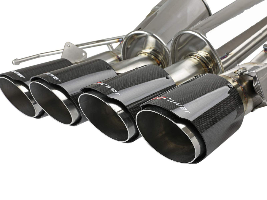 MACH Force-Xp aFe Power Axle-Back Exhaust System for Chevrolet Corvette Z06 (C7)