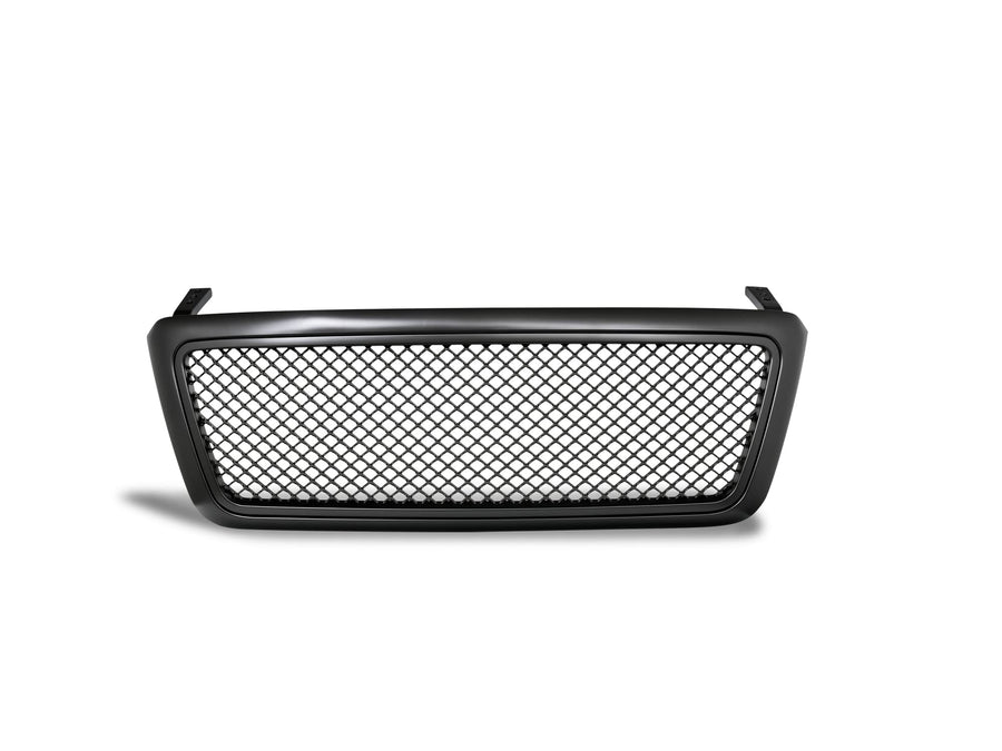 7165687 Armordillo USA Mesh Front Hood Grille - Matte Black Fits 2004-2008 Ford F150 F-150/2006-2008 Lincoln Mark LT