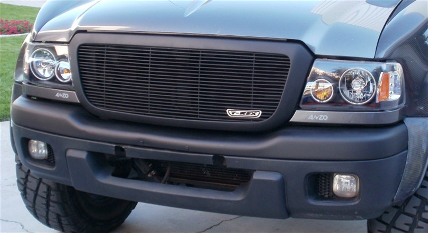 INSERT BLACK UPPER BILLET GRILLE GRILL FORD RANGER XLT / FX4 2006-2012 T-REX