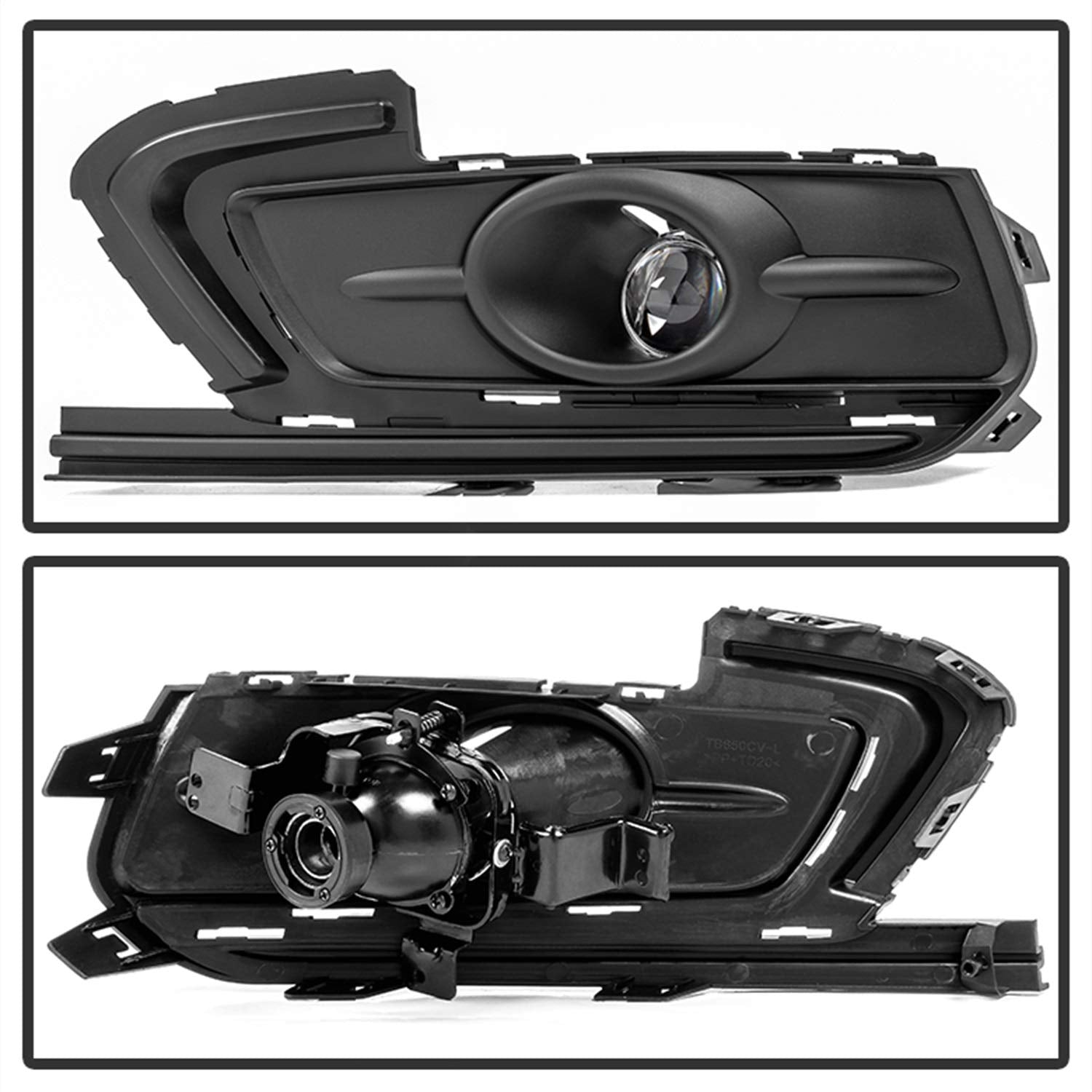 Chevy Cruze 2015 All Models/Cruze 2016 Limited Models Only OEM Fog Lights w/switch - Spyder 5082398 Clear