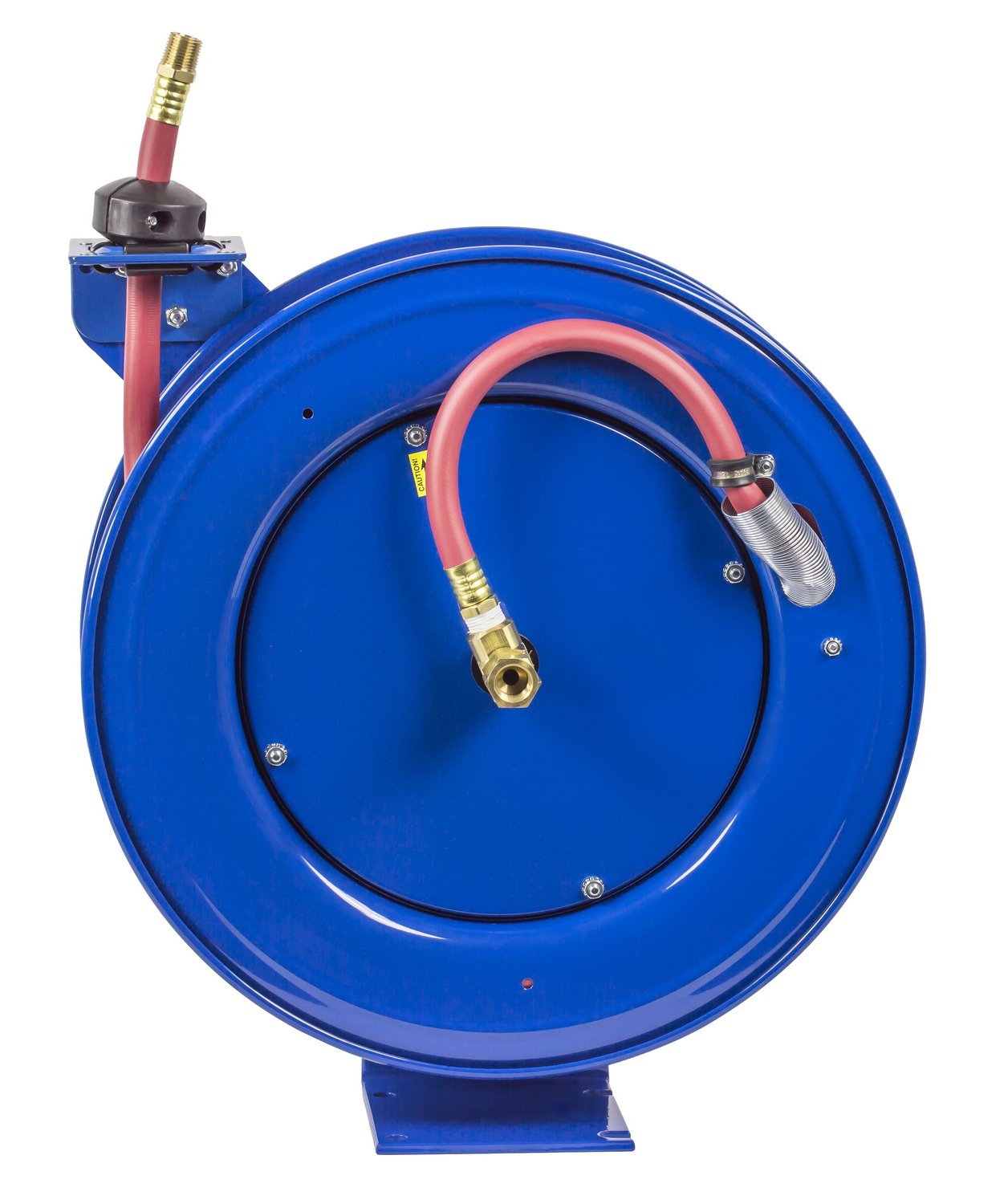Coxreels Self-Retracting Heavy-Duty Air/Water Hose Reels, 1/2" Hose ID, 50' Length