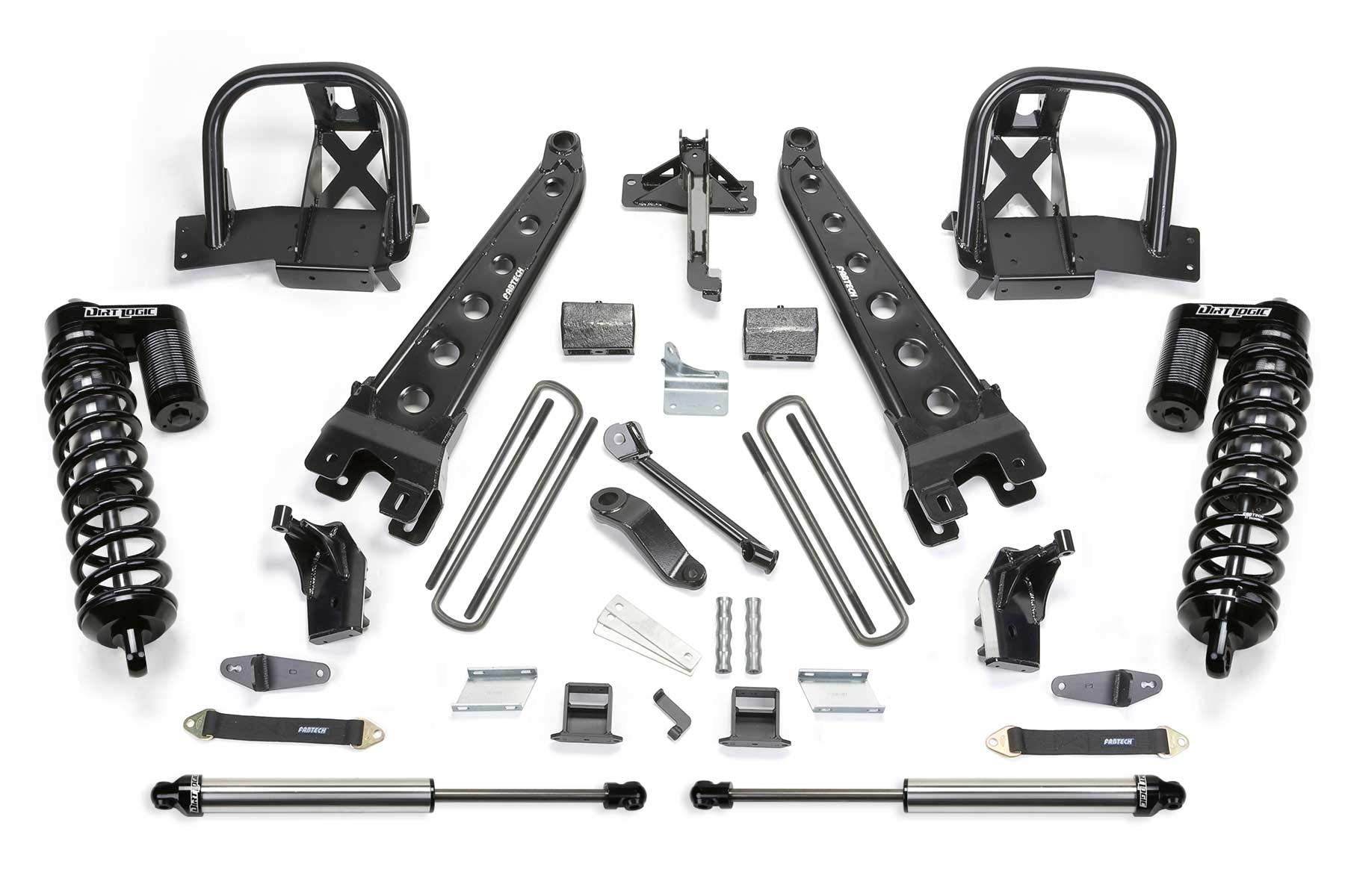 K2053DL Fabtech 6" Rad Arm Sys W/dls