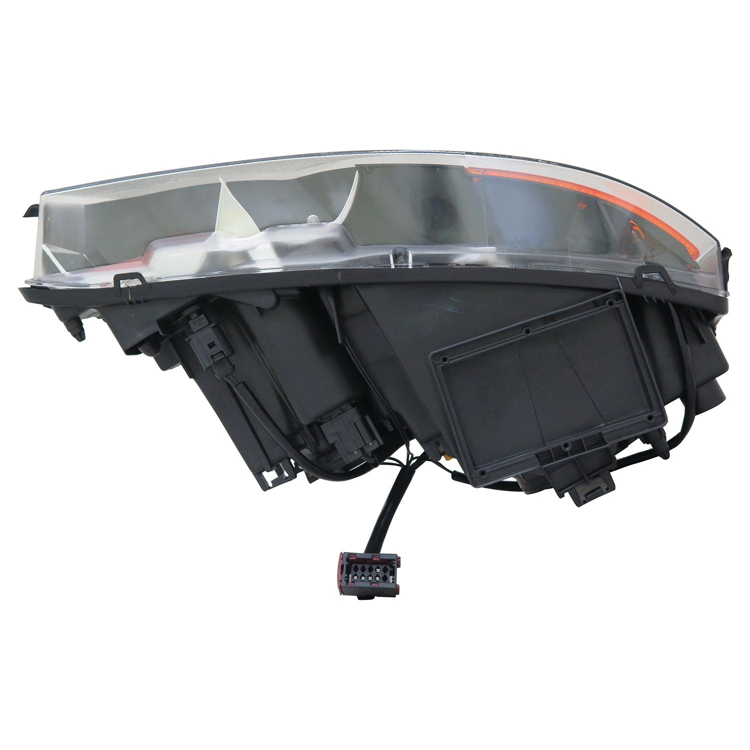 Left TYC Headlight Assembly Compatible with 2003-2014 Volvo XC90