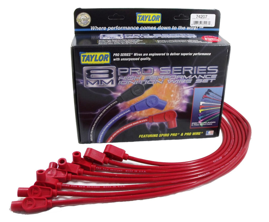 Spiro-Pro Taylor Cable Red Spark Plug Wire Set 74207