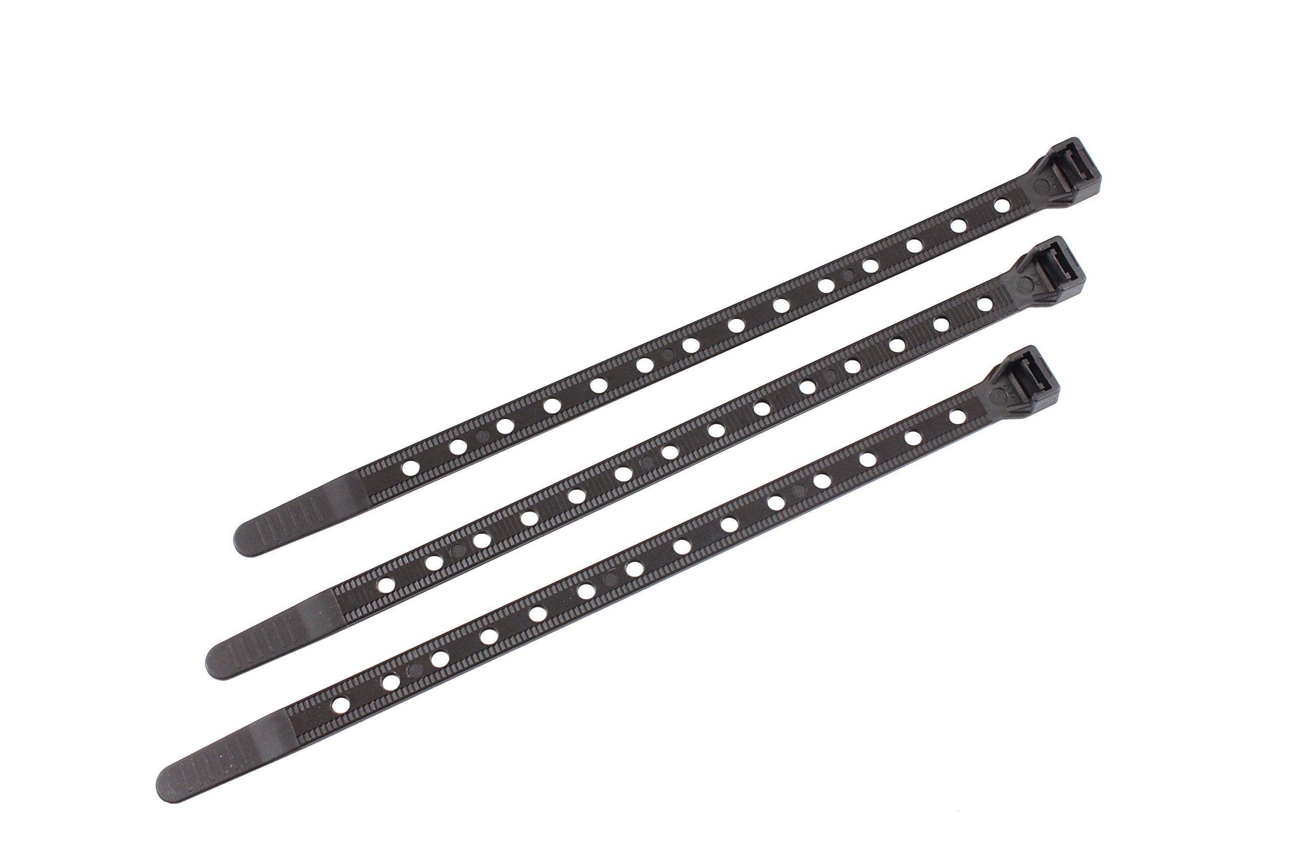 7” Southwire BL7S9C Indoor Rated Nylon Ties, 50 Pound Tensile Strength, 100 Count, White Cable Tie
