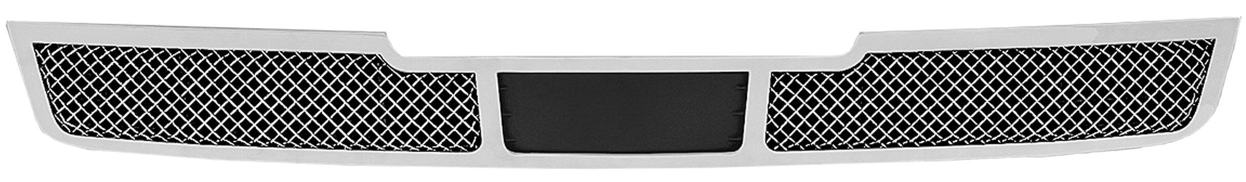 Upper Class Series T-Rex Grilles 2015i-2020 Escalade Bumper Grille, Chrome, 1 Pc, Replacement, Fits Vehicles with Adaptive Cruise Control - PN #57189, Polished