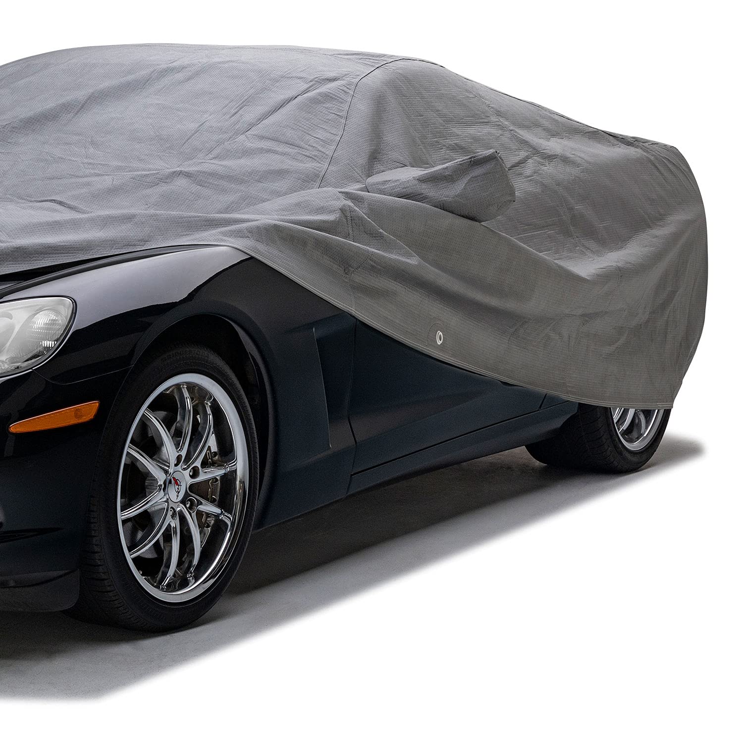 Covercraft 5-Layer Custom Indoor Car Cover | C14546IC | Compatible with: 1994-2002 Pontiac Firebird Base/Formula/Trans Am/Trans Am GT with High Spoiler | Gray