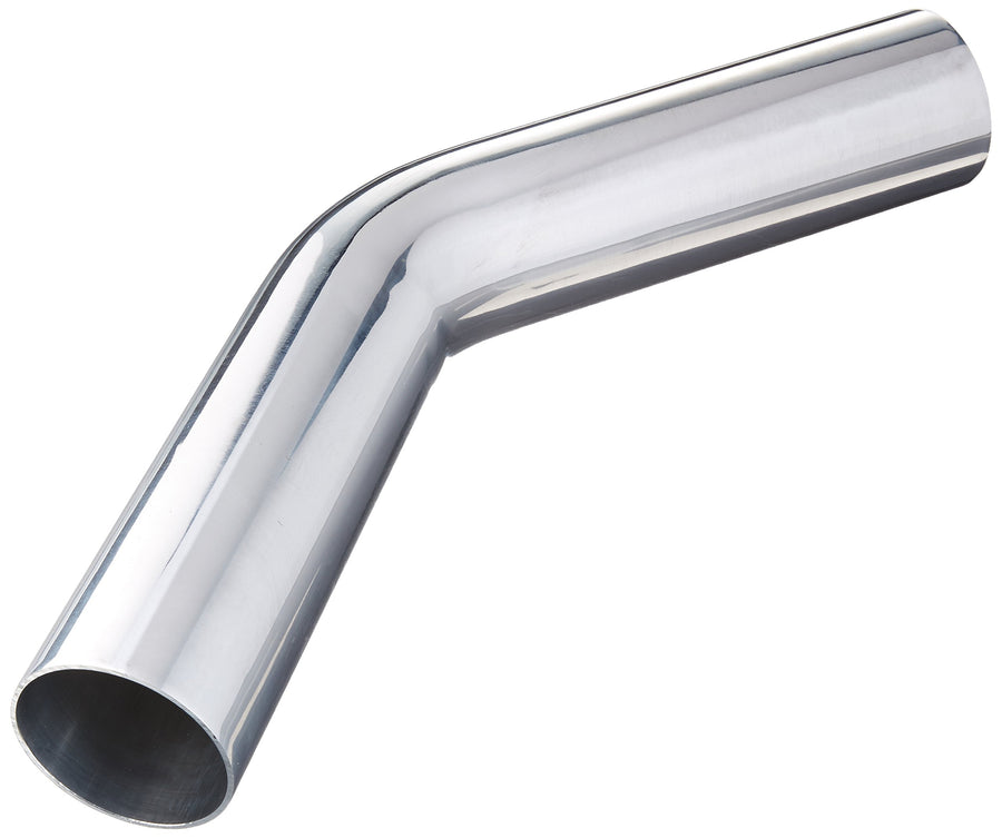 Aluminum 45 Degree Bend - Polished Vibrant Performance 2.25in O.D.