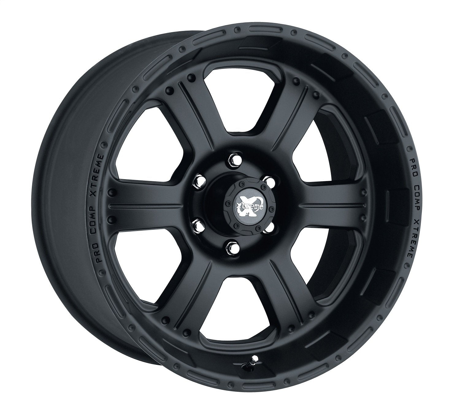 PXA89 Pro Comp Alloys 17X9 6X5.5 F-BLK -6MM - PXA7089-7983