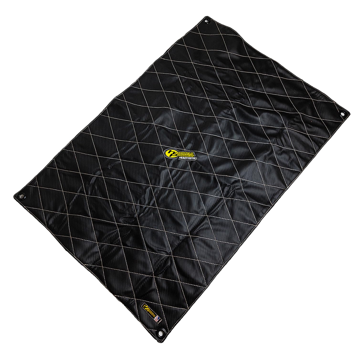 Heatshield Products 914014 Stealth Floor Shield 24in X 36in .25in Thick with Grommets Floor Mat Stealth Floor Shield 1/4in X 24in X 36in Grommets
