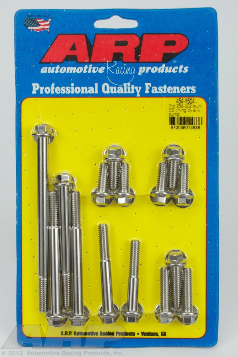 Cover and Water Pump kit ARP