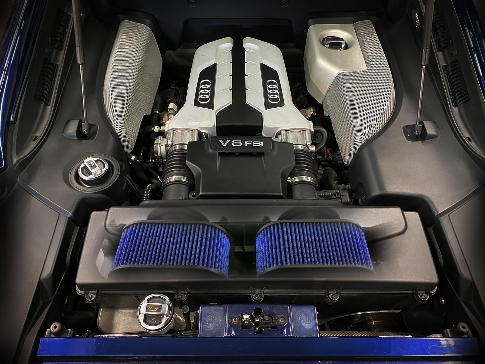 Magnum OE Replacement FLOW Air Filter w/Pro DRY S Media (Pair) Audi R8 08-15 V8-4.2L