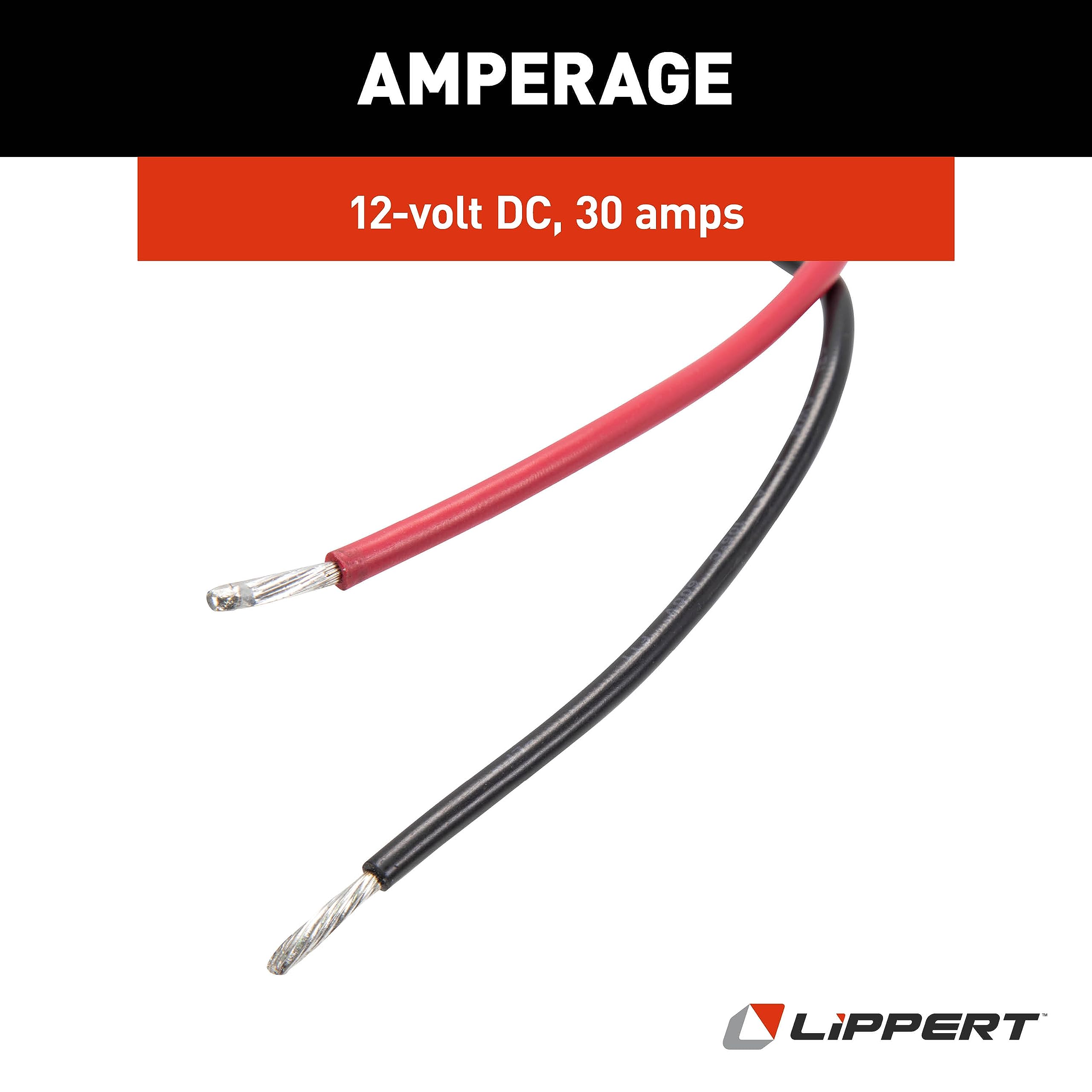 12-Volt DC Lippert Replacement 18:1 Tuson Through-Frame Slide-Out Motor Assembly without Actuator, 30 Amps, 9,000 RPM - 125802