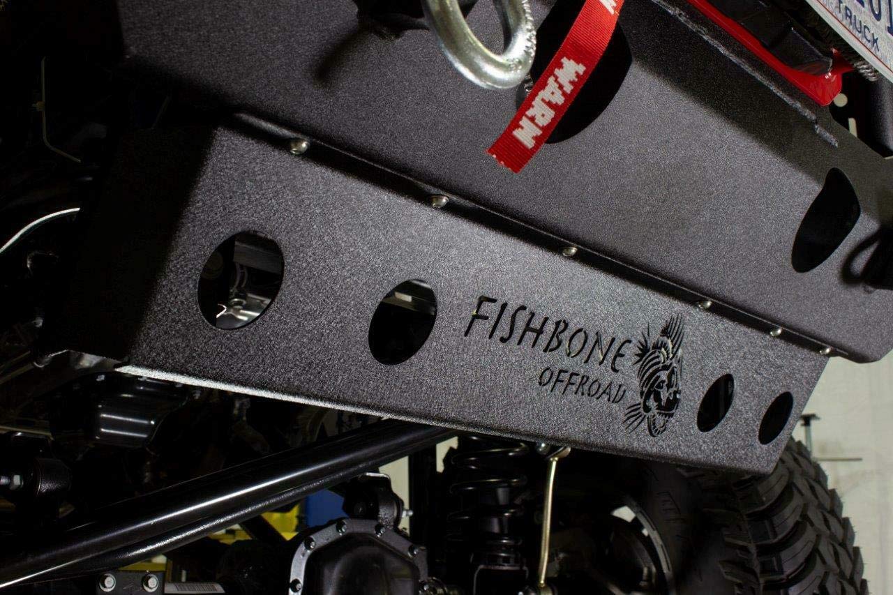 Fishbone FB23176 Offroad - Mako Black Powder Coat Front Skid Plate