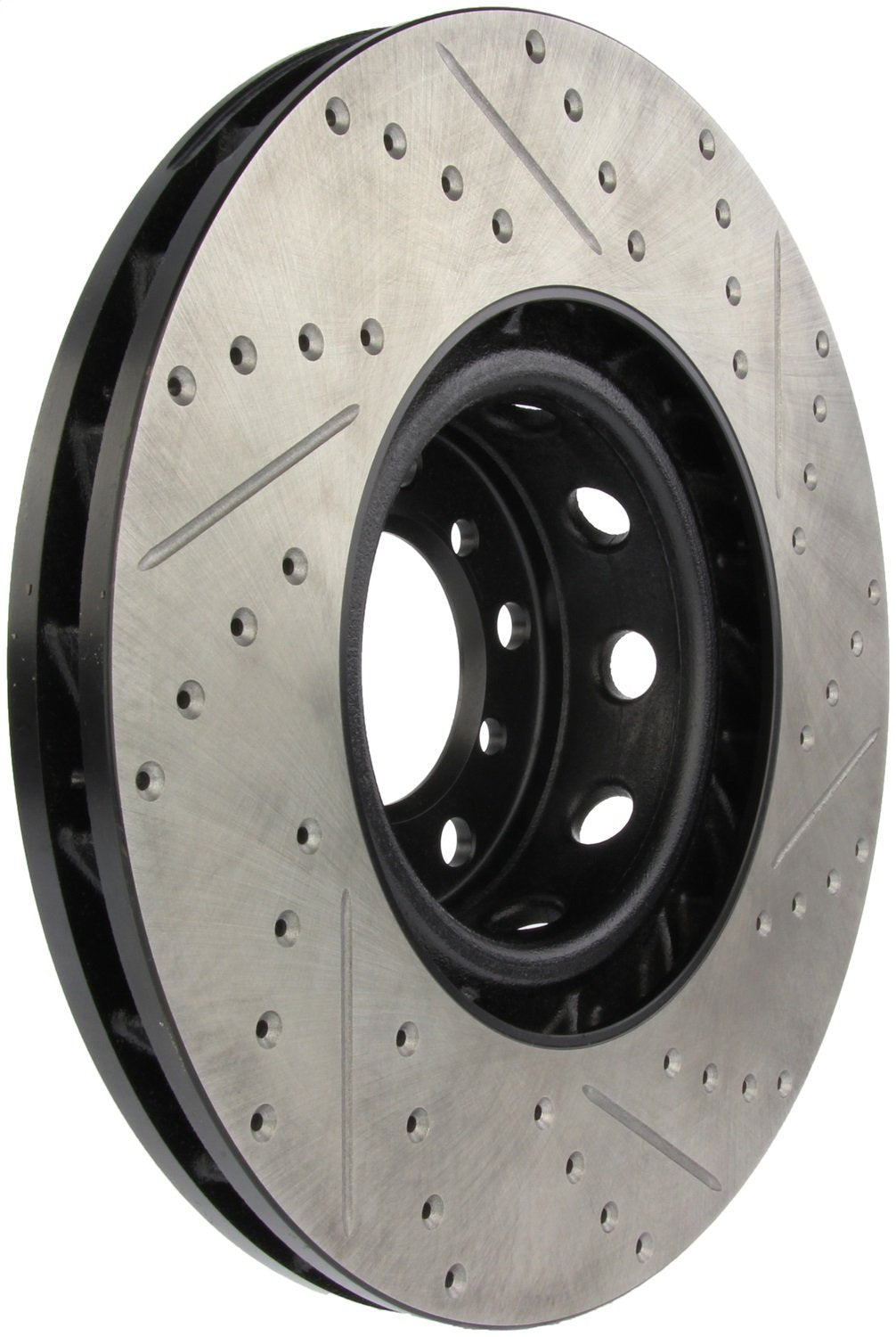 Sport Drilled/Slotted Brake Rotor StopTech 127.34063R (Front Right), 1 Pack