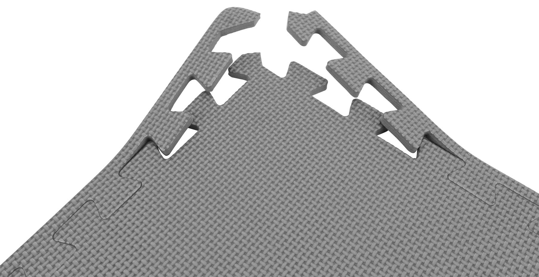 12-Inch X 12-Inch Performance Tool W88988 Protective Diamond Shape Anti-Fatigue Interlocking Floor Mat (12 Square Feet), Grey