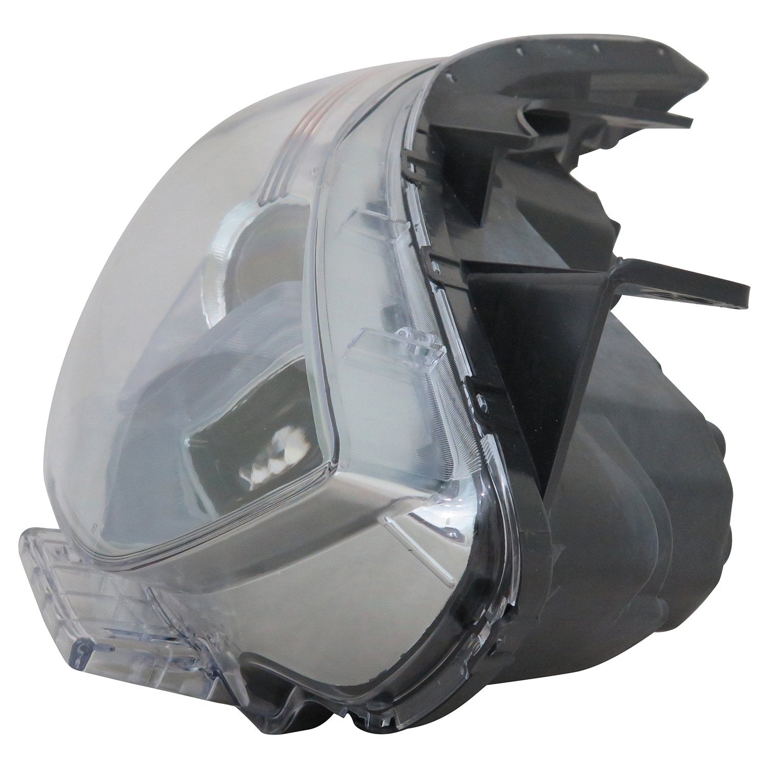 Right TYC Headlight Assembly Compatible with 2011-2015 Hyundai Santa Fe