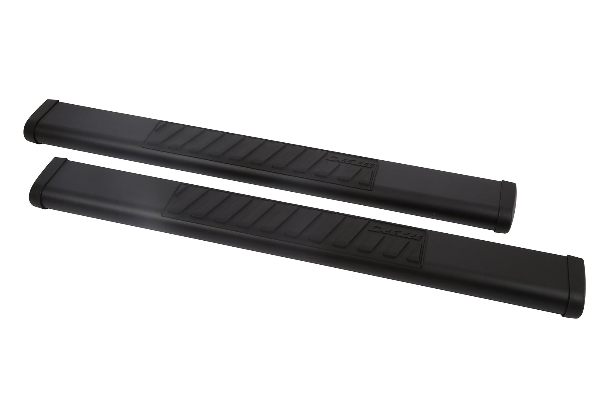 Dee Zee 6" Oval Texture Black Steel Side Steps DZ16101