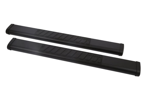 Dee Zee 6" Oval Texture Black Steel Side Steps DZ16101