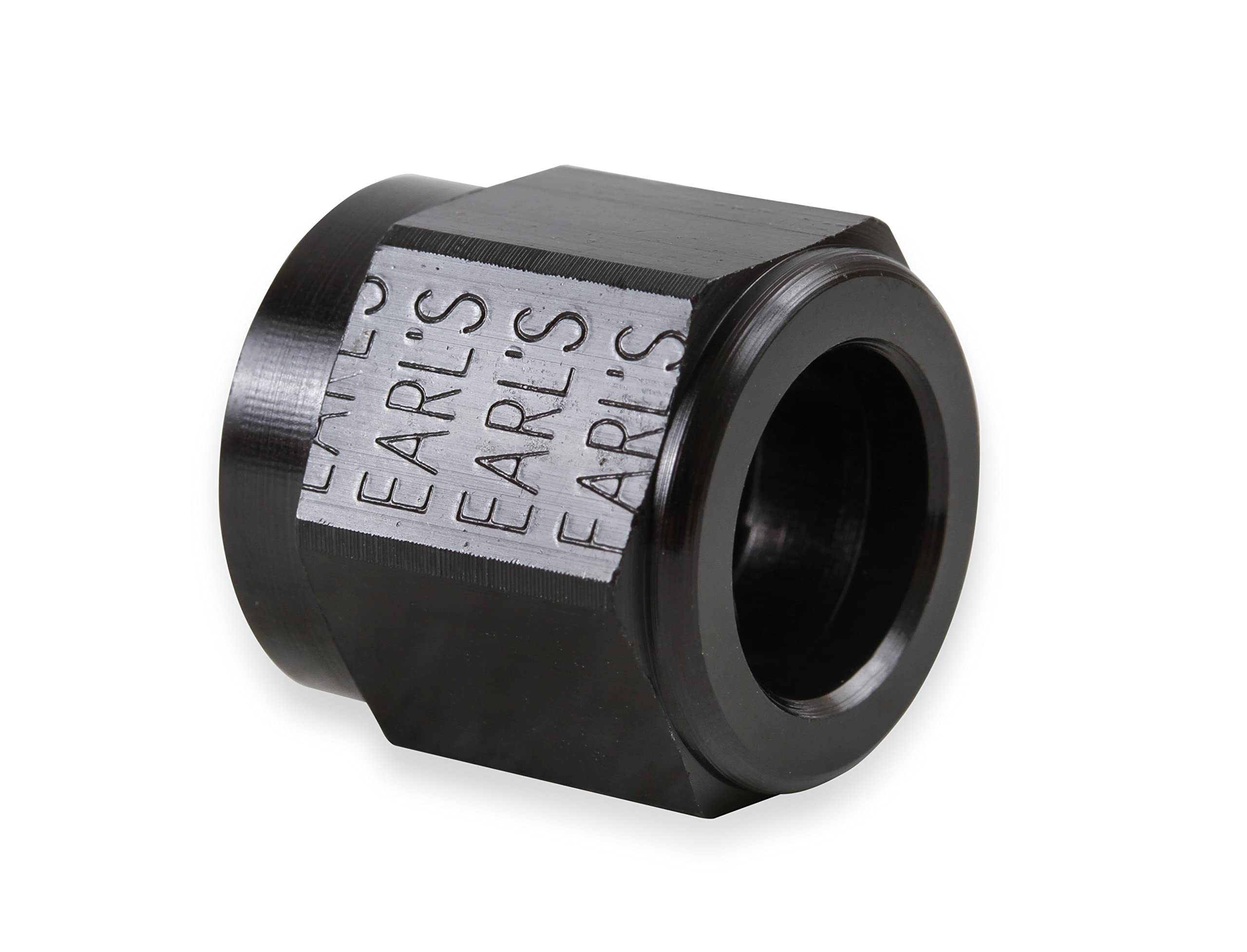 AT700112ERL Earl's Auto-Crimp Hose End - Straight - Size -12 - Black