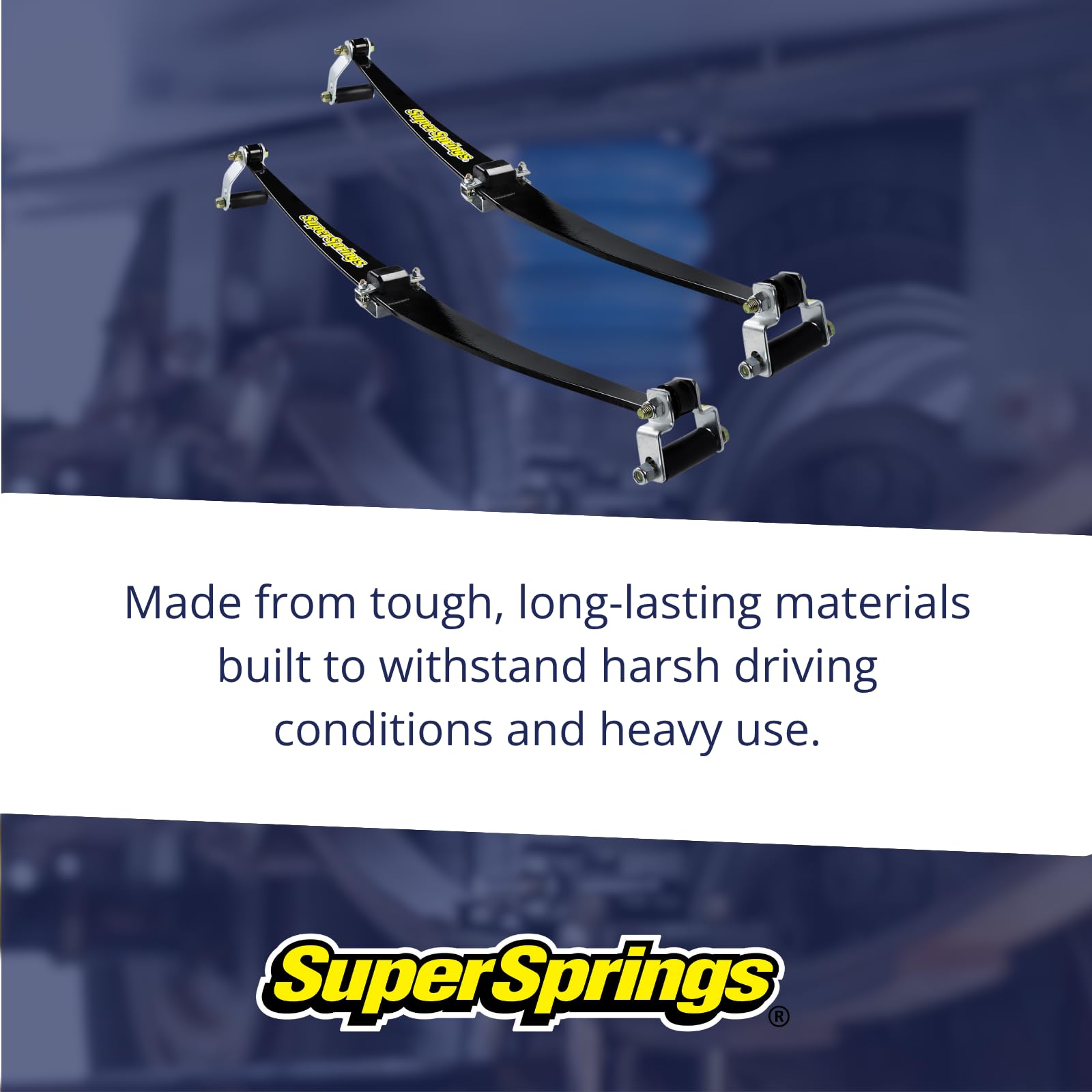SSA18 | SuperSprings for Toyota Tacoma, Black SuperSprings International, Inc.
