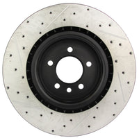 Sport Drilled/Slotted Brake Rotor StopTech 127.22011L (Front Left), 1 Pack