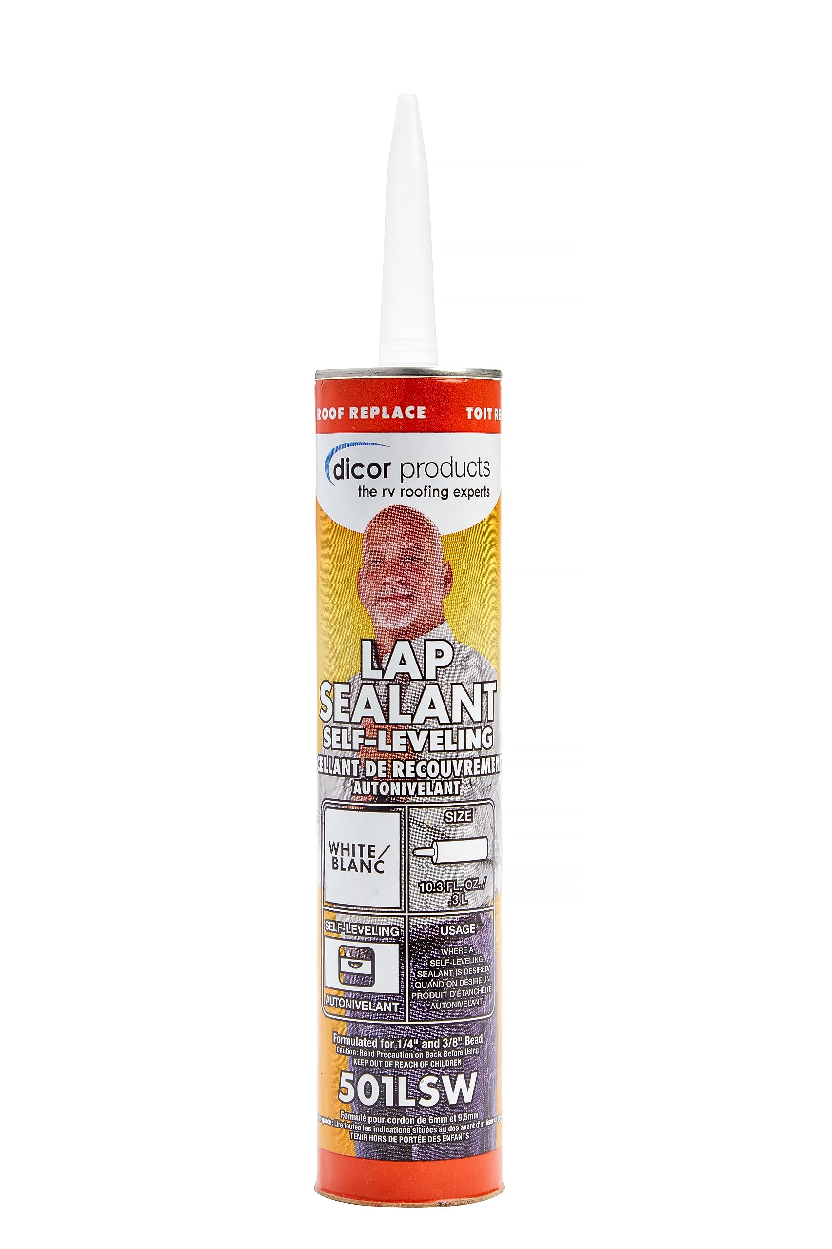 Dicor DAP Lap Sealant, 10.3 fl oz Capacity
