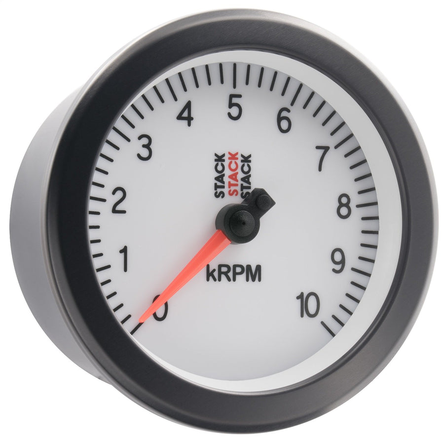 Tachometer AutoMeter ST100-010W, Sport, 88Mm, White, 0-10K RPM