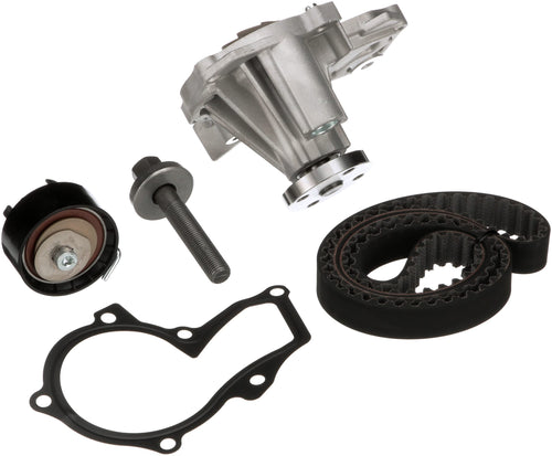 Gates PowerGrip Premium Timing Belt Component Kit with Water Pump TCKWP343A
