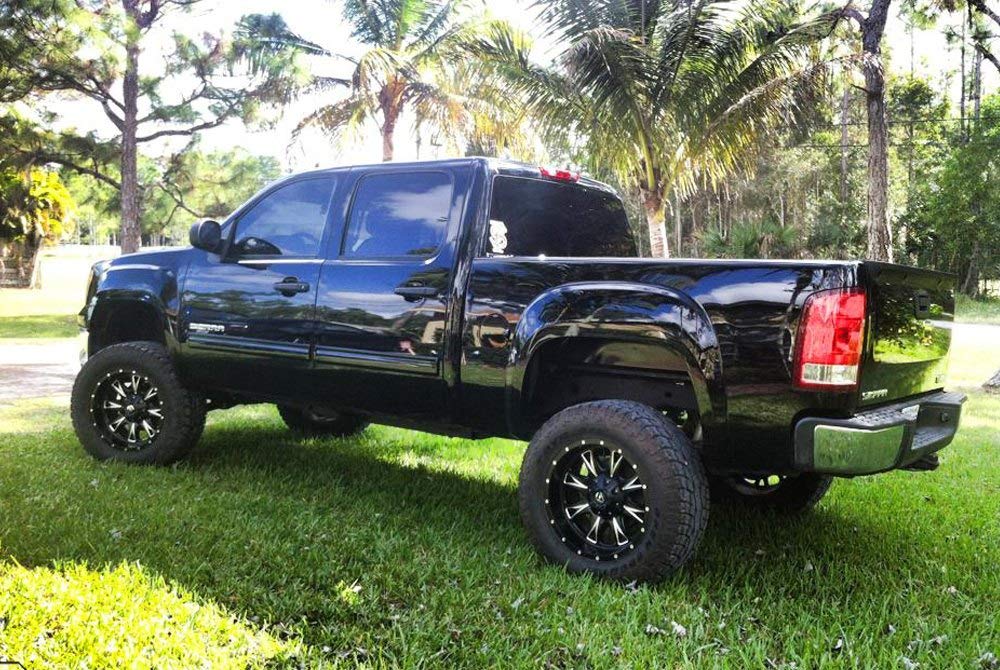 Throttle Fuel Offroad D513 Black Wheel with Painted and tpms (18 x 9. inches /5 x 139 mm, 20 mm Offset)